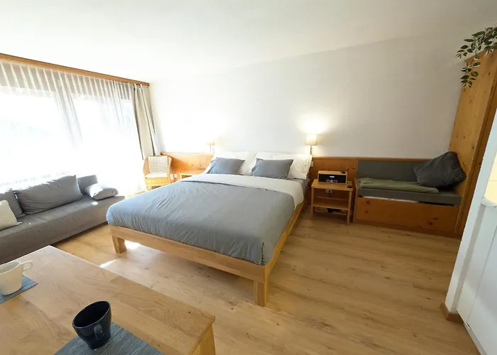 Studio With Balcony, Niesen View & Free Parking Near Interlaken, Thunersee & Blausee