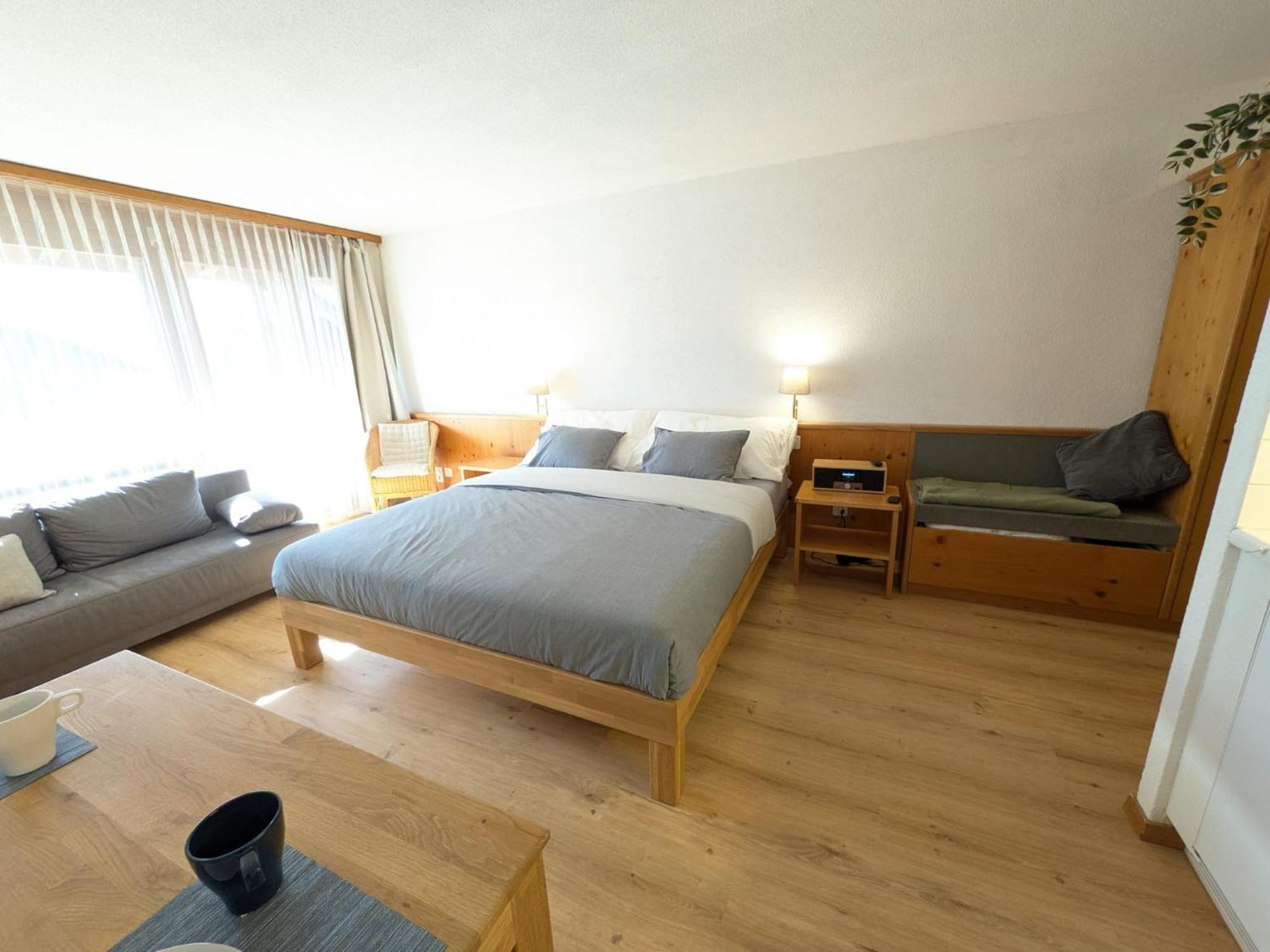 Apartment Studio With Balcony, Niesen View & Free Parking Near Interlaken, Thunersee & Blausee *